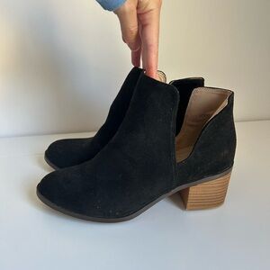 a new day Black Ankle Booties